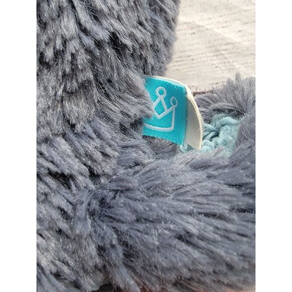 Manhattan Toy Co. Blue Two-Tone Eight Legged Octopus 12 In Long Stuffed Plush - Picture 5 of 6